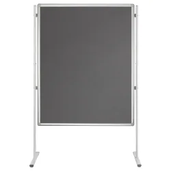 FRANKEN Filztafel Premium, HxB 1.200 x 900 mm, grau