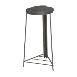 RENNER Müllsackständer Typ 8016 für 120-l-Müllsäcke, stationär, pulverbeschichtet, kobaltblau
