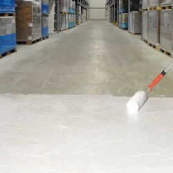 MORAVIA Hallenbeschichtung PROline-paint Anti-Rutsch, 5l, sehr feine Körnung, RAL 5017 verkehrsblau