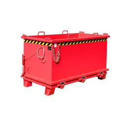 Klappbodenbehälter SB 1500, rot