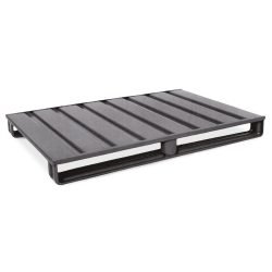 HESON®Stahlblech-Flachpalette, lackiert, LxB 1.200 x 1.000 mm