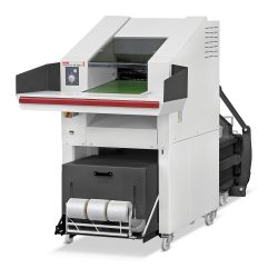 Schredder-Pressen-Kombination, Presskraft 85 kN, Schnittbreite 10,5 mm HSM