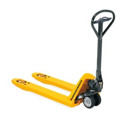 Jungheinrich? Handhubwagen AM 22, Tragfähigkeit 2200 kg, Gabellänge 1150 mm, Vollgummi-Lenkräder, Polyurethan-Gabelrollen, Tandembereifung