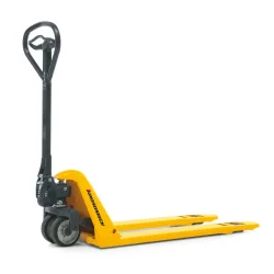 Jungheinrich? Flach-Handhubwagen AM 15l, Tragfähigkeit 1.500 kg, Gabellänge 795 mm, Vollgummi/Nylon, Tandemrollen