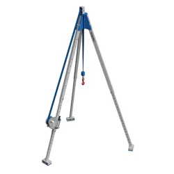 SCHILLING Alu-Dreibock mit Handwinde, TK 1000 kg