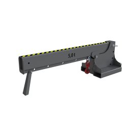 Bauer® Kranarm Typ KTH-K, Reichweite bis 1.825 mm, TK bis 5.000 kg, RAL 7005 mausgrau