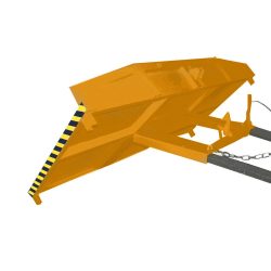 Bauer® Restgitter-Palette, LxBxH 1.790 x 3.000 x 377 mm, RAL 2000 gelborange