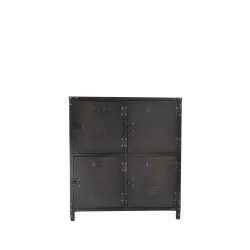 Büroschrank Vintage, 4 Fächer
