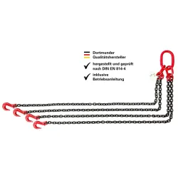 Dolezych DoKett Anschlagkette, 4-strängig, Nenndicke 8 mm, Länge 2 m