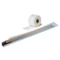 LDPE-Schlauchfolie, 800 mm breit x 250 lfm., 50 µ transparent