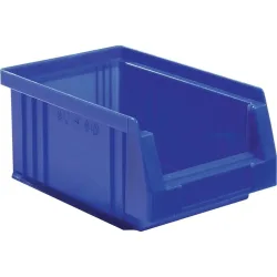 LA-KA-PE Sichtlagerkasten PLK, PP blau, L164xB105xH75mm
