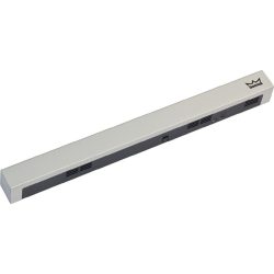 DORMAKABA Rauchmeldezentrale RMZ Contur Design, Sturzmontage, silber