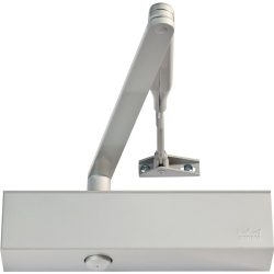 DORMAKABA Scherentürschliesser TS 83 BC/ÖD + DC/SV, Schliessverzögerung ohne Gestänge, silber EN 3-6