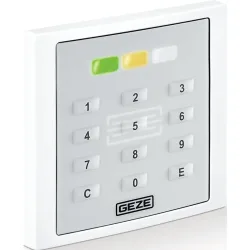 GEZE Zutrittskontrollsystem GCER 300 T Light-1Tür Zutrittssteuerung, RFID-Leser, grau IP 54, Unterputz