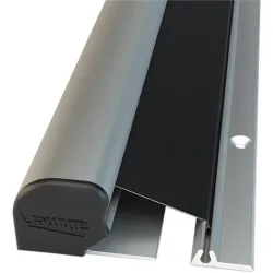 ATHMER Fingerschutz Rollo NR-26 w-proof Länge 1925 mm, alusilberfarbig eloxiert, Aussenanwendung