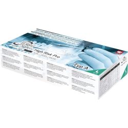 AMPRI Einweghandschuhe HighRisk Pro, Nitril, Grösse XL blau, EN 374, EN 388 PSA-Kategorie III