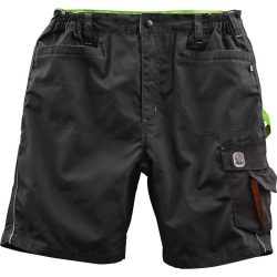 TERRAX Herren Shorts, schwarz/limette, Grösse 54