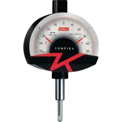 KÄFER Feinzeiger Compika 1001, mit Stossschutz, 0,1 mm Ablesung 0,001 mm