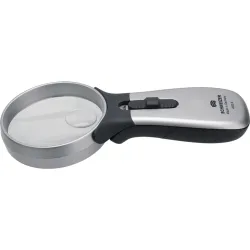 Handleuchtlupe Tech-Line CLASSIC Vergr.4x LED Linsen-D.55,0mm SCHWEIZER