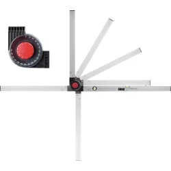 BMI Winkelmessgerät WINKELSTAR, Schenkellänge 150x100 cm, Messbereich 0-270 °