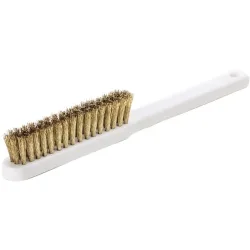 Lessmann Feinbürste L.225mm 0,15mm Messingdraht gewellt 4-reihig 182162 182162 1 St.