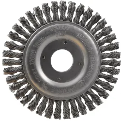 OSBORN Pipelinebürste, Stahl 6 mm, Ø 125 mm Drahtstärke 0,5 mm, 12500 min-¹