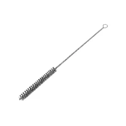 OSBORN Düsenbürste, 0,20 mm Stahl gewellt, Länge 300 mm Ø 25 mm, Besatzlänge 100 mm mit Öse