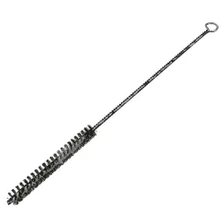 OSBORN Düsenbürste, 0,15 mm VA gewellt, Länge 300 mm Ø 20 mm, Besatzlänge 100 mm mit Öse