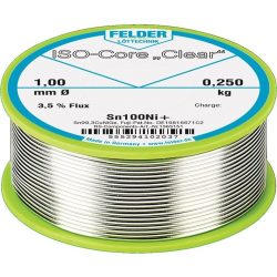 FELDER Lötdraht ISO-Core® Clear, 250 g, 1,5 mm, Sn100Ni+