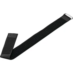Klettbinder, Polyamid schwarz, Länge 250 mm Breite 20 mm, 20St./Btl.
