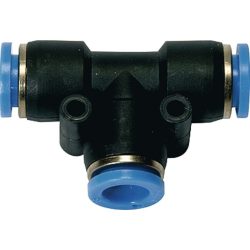 RIEGLER T-Steckverbindung Blaue Serie, 10 mm, L1 27,9 mm