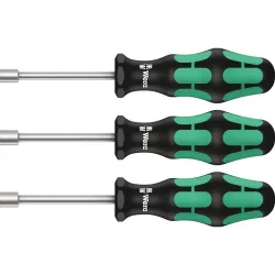 Wera 395 HO Sanitär Steckschlüssel-Schraubendreher Schlüsselweite (metrisch): 10 mm Schlüsselweite (Zoll): 7/16 Zoll