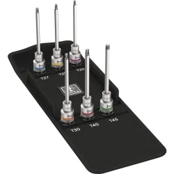 WERA Steckschlüsselsatz 8767 C TORX® HF2, 1/2 ?, 6-teilig, T20-T45