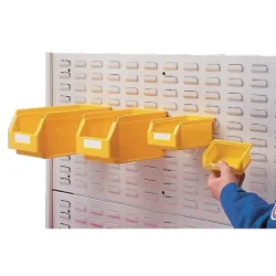 RasterPlan Schlitzplatte, lichtgrau, RAL 7035, B500xL450mm, Breitformat