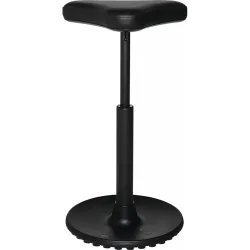 Topstar® Stehhilfe, Sitzhöhenverstellung 570-770 mm, Kunstleder, Stahlrohr schwarz