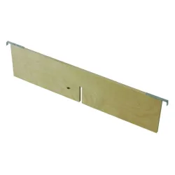 Teiler für Holzaufsatzrahmen, quer, 1 Fräsung, LxBxH 760 x 12 x 190 mm