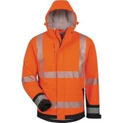 ELYSEE Warnschutz-Softshelljacke Lukas Gr.L