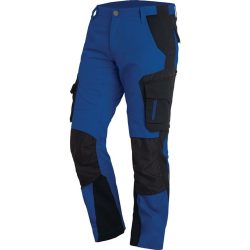 FHB Arbeitshose FLORIAN Gr.54 royal/schwarz