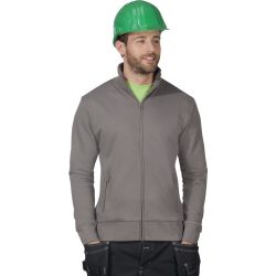 PROMODORO Men´s Sweatjacke Gr.XL steel grey