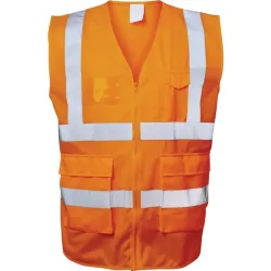 SAFESTYLE Warnweste EWALD Gr.XXL orange EN ISO