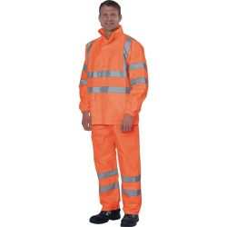 PREVENT Warnschutz-Regenjacke Gr.XXL orange