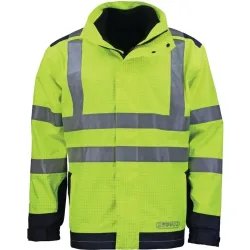 ASATEX Wetter-, Flamm- u.Warnschutzjacke Gr.M