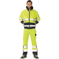 PLANAM Warnschutz-Comfortjacke Gr.M, gelb/marine