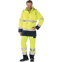 PLANAM Warnschutzparka Gr.L gelb/marine PLANAM