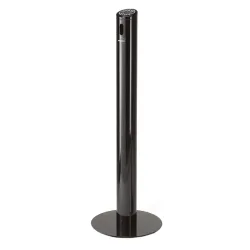 kaiserkraft Standascher, Aluminium, Volumen 3 l, schwarz