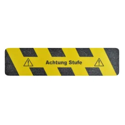 m2-Antirutschbelag? 'Achtung Stufe', LxB 610 x 150 mm