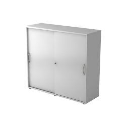 Hammerbacher Schiebetürschrank 3OH 120cm BM Grau/Grau
