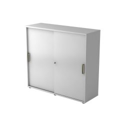Hammerbacher Schiebetürenschrank 3FH SG Grau 1.200 x 400 x 1.100 mm