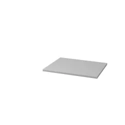 Hammerbacher Fachboden 50cm 6/7er Wand Grau