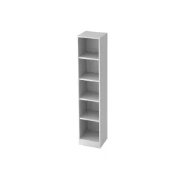 Hammerbacher Regal 5FH Weiß 406 x 400 x 2.004 mm